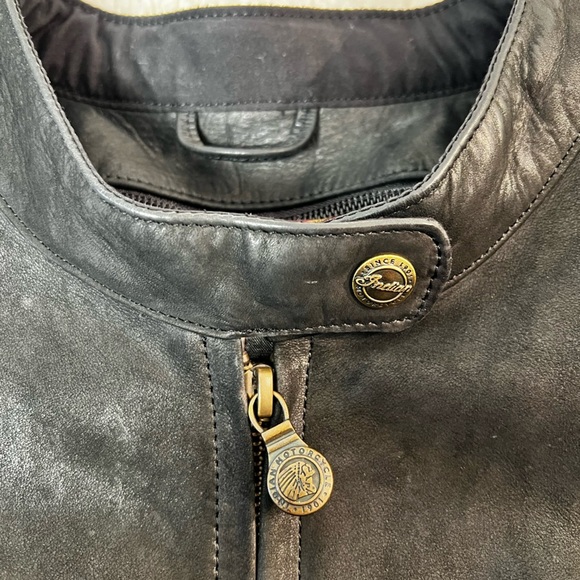 Indian Motorcycle Black Full Leather Coat Jacket Size: Women's XL - Picture 8 of 14